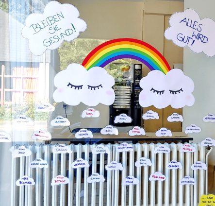 Gruß von ehemaligen Studierenden in Coronazeiten