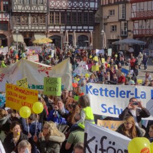 Demo gegen KiföG 2013