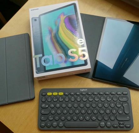 Die neuen Tablets zum Ausleihen für unsere Studierenden